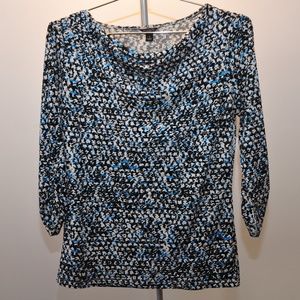 Ann Taylor Scoop Neck Blouse